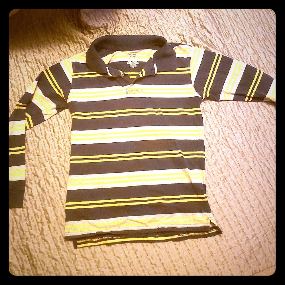 Boy's Long Sleeve Striped Tshirt